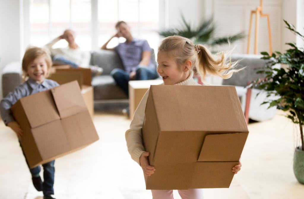 Moving home with kids